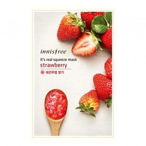 Innisfree It's real squeeze Mask Sheet Strawbarry 20ml