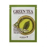 Skinfood Everyday Beauty Green Tea Facial Mask Sheet 1