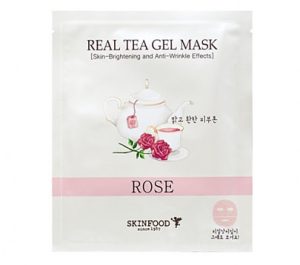 Skinfood Real Tea Gel Mask (Rose)