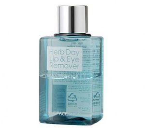 The face shop Herb day lip&eye remover waterproof 130ml
