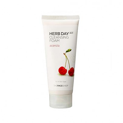 The face shop Herb365 cleansing foam Acerola 170ml