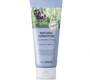 The saem Natural Condition Cleansing Scrub Foam #Soothing Cleansing 150ml