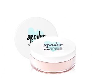Tonymoly Spoiler Oil Paper Powder #02 Calamine Pink