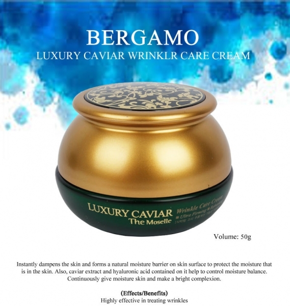 bergamo Luxury Caviar Wrinkle Care Cream