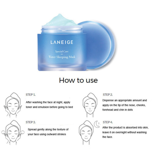 Laneige Water Sleeping Mask Sample 15mL | Shop and Shop - Korean Cosmetics, Beauty Skincare and Makeup Products Shop India