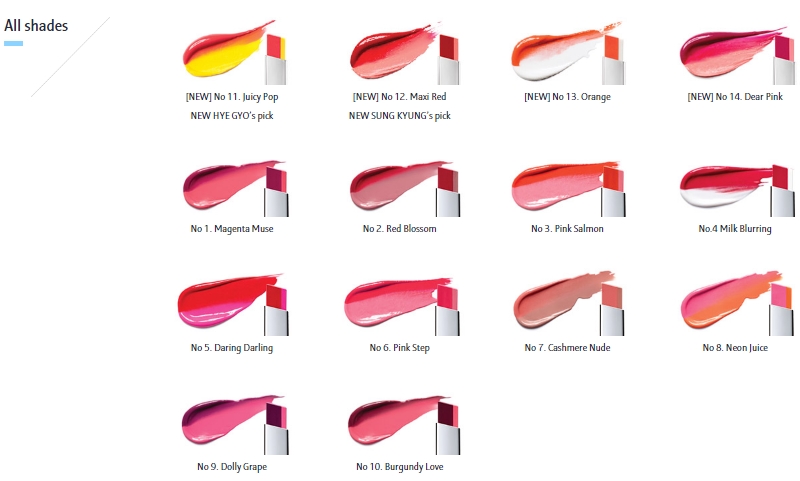LANEIGE Two tone lip bar, No.02 Red Blossom 2g